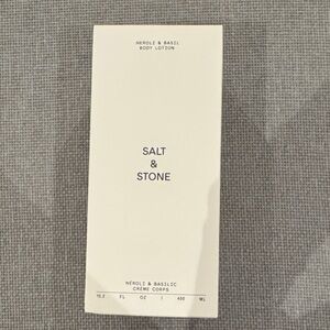 Salt & Stone Neroli & Basil Body Lotion 450ml brand new